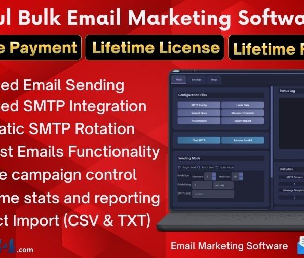برنامج لتسويق البريد الإلكتروني بالجملة
