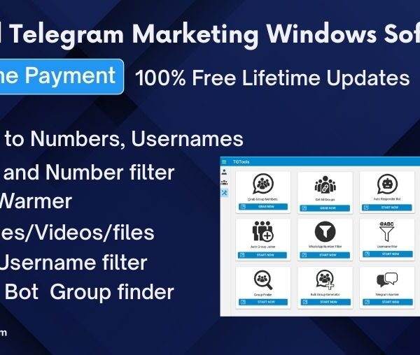 Powerful Telegram Marketing Windows Software