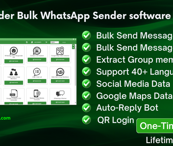 WaSender Bulk WhatsApp Sender  V3.7.0